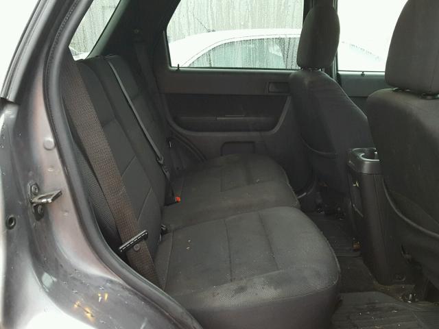 1FMCU03729KA43097 - 2009 FORD ESCAPE XLT GRAY photo 6