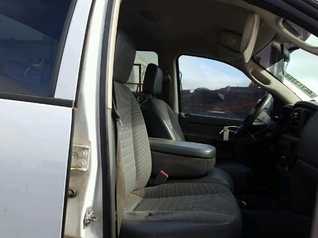 1D7KS28D77J562669 - 2007 DODGE RAM 2500 S WHITE photo 5