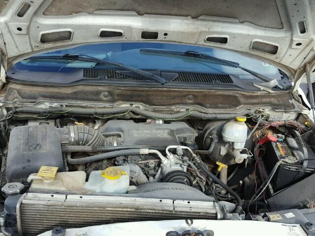 1D7KS28D77J562669 - 2007 DODGE RAM 2500 S WHITE photo 7