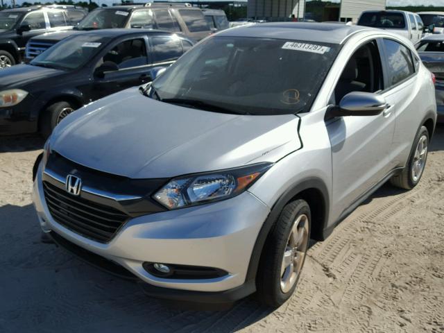 3CZRU5H57GM750618 - 2016 HONDA HR-V EX SILVER photo 2