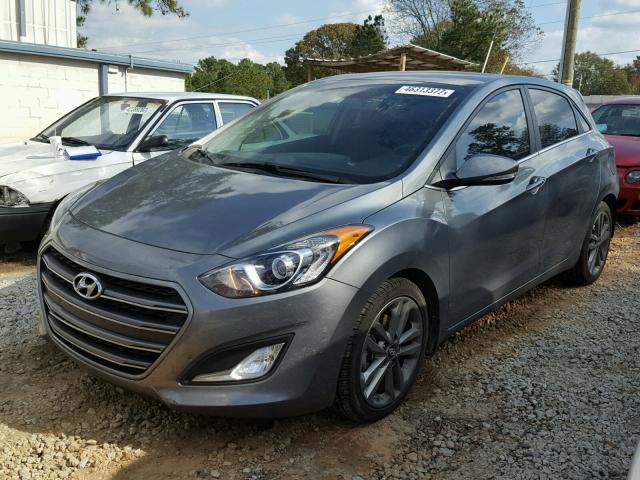 KMHD35LH5GU319741 - 2016 HYUNDAI ELANTRA GT GRAY photo 2