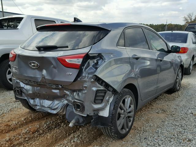 KMHD35LH5GU319741 - 2016 HYUNDAI ELANTRA GT GRAY photo 4