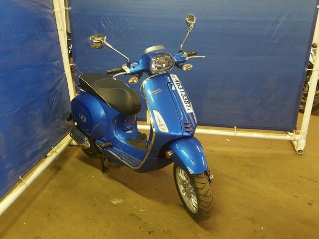 ZAPM818G2G5401577 - 2016 VESPA SPRINT 150 BLUE photo 1