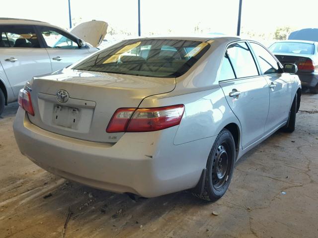 4T1BE46K58U790020 - 2008 TOYOTA CAMRY CE SILVER photo 4