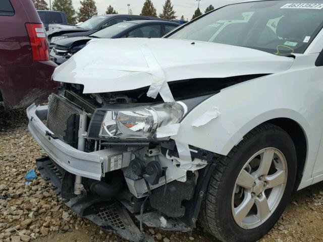 1G1PC5SB0E7113679 - 2014 CHEVROLET CRUZE LT WHITE photo 9