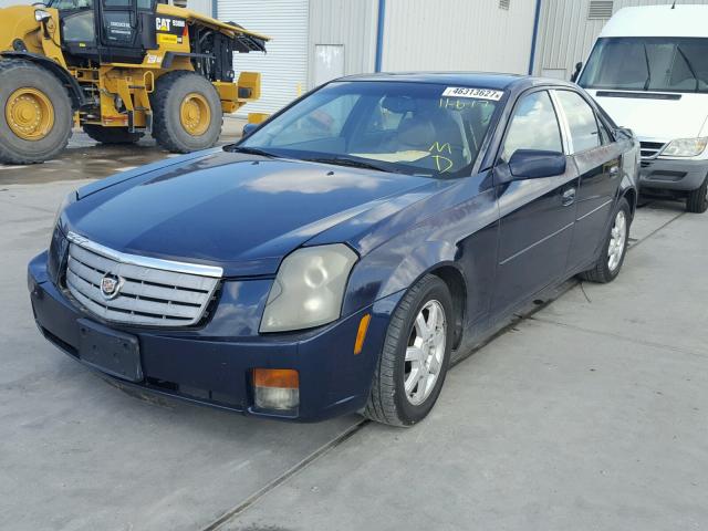 1G6DM57N930103431 - 2003 CADILLAC CTS BLUE photo 2