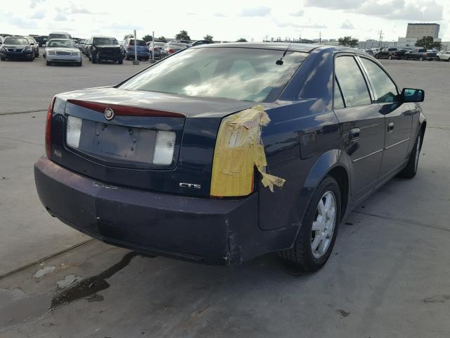 1G6DM57N930103431 - 2003 CADILLAC CTS BLUE photo 4