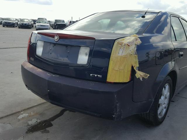 1G6DM57N930103431 - 2003 CADILLAC CTS BLUE photo 9