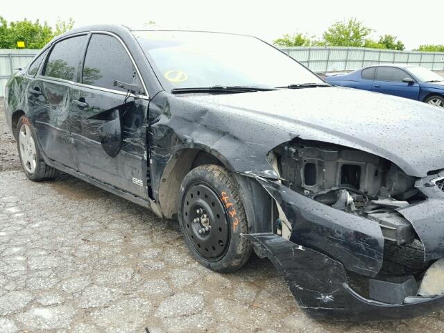 2G1WD58C179120232 - 2007 CHEVROLET IMPALA SUP 黑色 照片 9