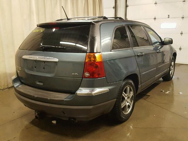 2A8GM68X97R346063 - 2007 CHRYSLER PACIFICA BLUE photo 4