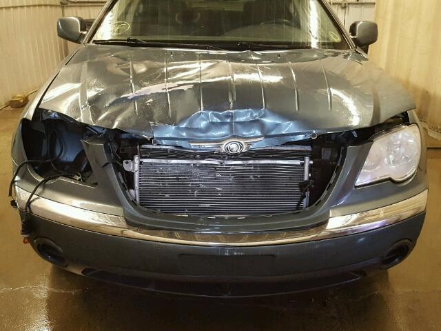 2A8GM68X97R346063 - 2007 CHRYSLER PACIFICA BLUE photo 9