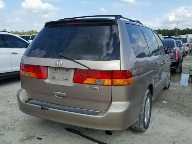 5FNRL18993B009003 - 2003 HONDA ODYSSEY EX BEIGE photo 4