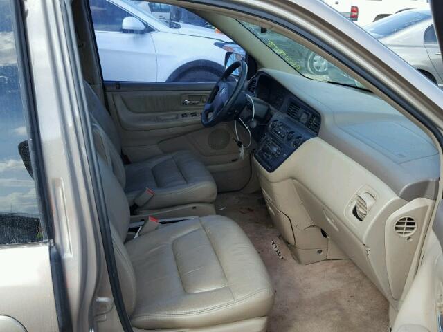 5FNRL18993B009003 - 2003 HONDA ODYSSEY EX BEIGE photo 5