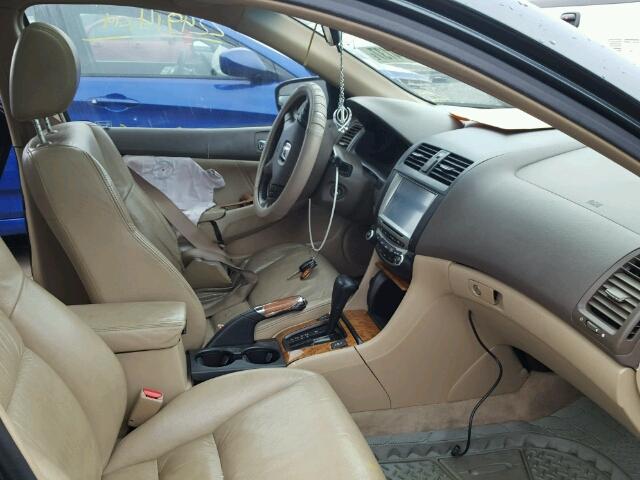 1HGCM56634A805020 - 2004 HONDA ACCORD EX GREEN photo 5