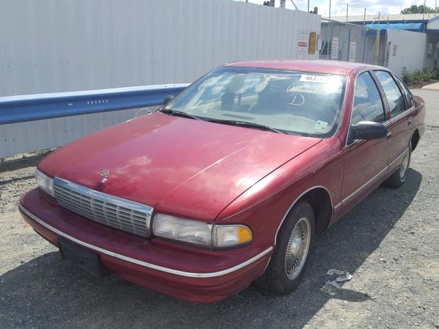 1G1BL52W4TR186715 - 1996 CHEVROLET CAPRICE CL 红色 照片 2