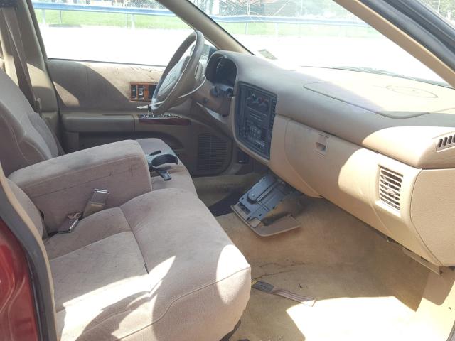 1G1BL52W4TR186715 - 1996 CHEVROLET CAPRICE CL 红色 照片 5