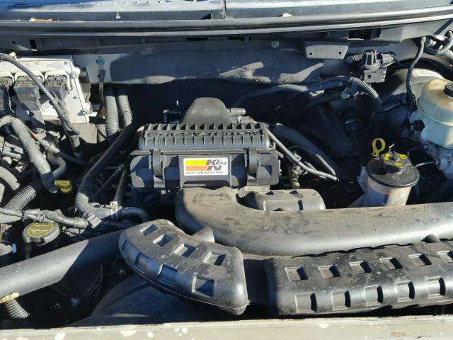 1FTPW14585KF08558 - 2005 FORD F150 GOLD photo 7