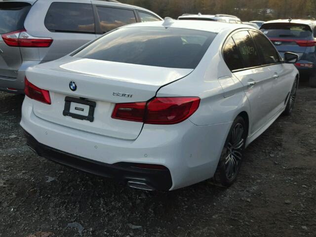 WBAJA5C39HG456129 - 2017 BMW 530 WHITE photo 4