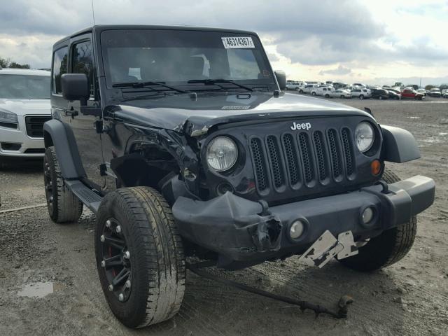 1J4AA2D16AL127975 - 2010 JEEP WRANGLER S BLACK photo 1