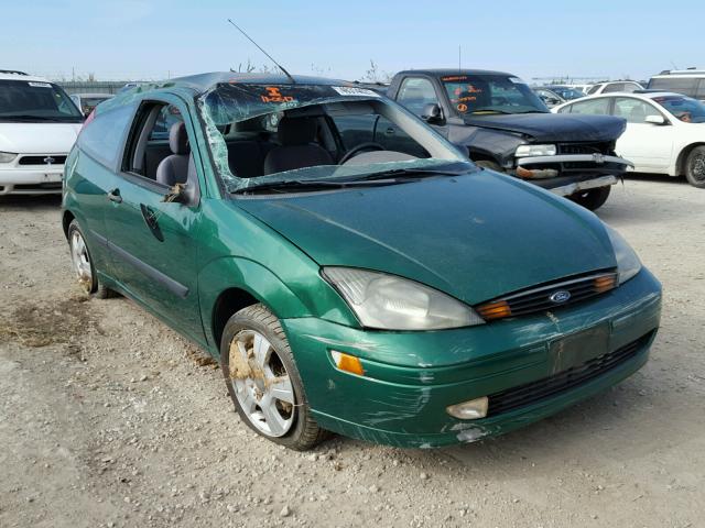 3FAFP31313R124630 - 2003 FORD FOCUS ZX3 GREEN photo 1