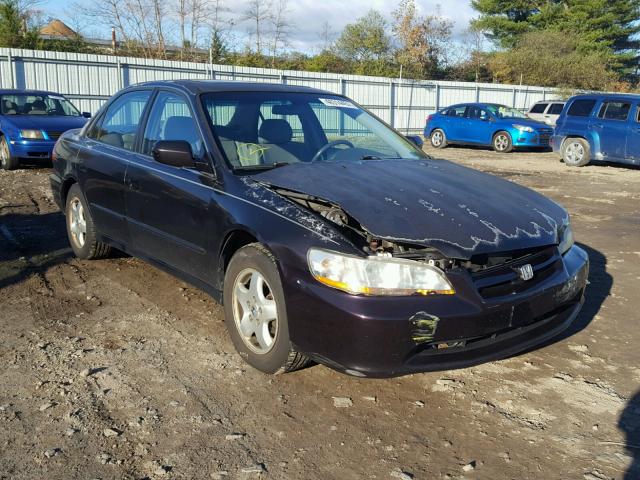 1HGCG1656XA012418 - 1999 HONDA ACCORD EX MAROON photo 1