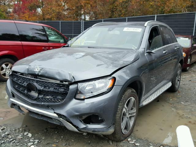 WDC0G4KB7GF057007 - 2016 MERCEDES-BENZ GLC 300 4M GRAY photo 2