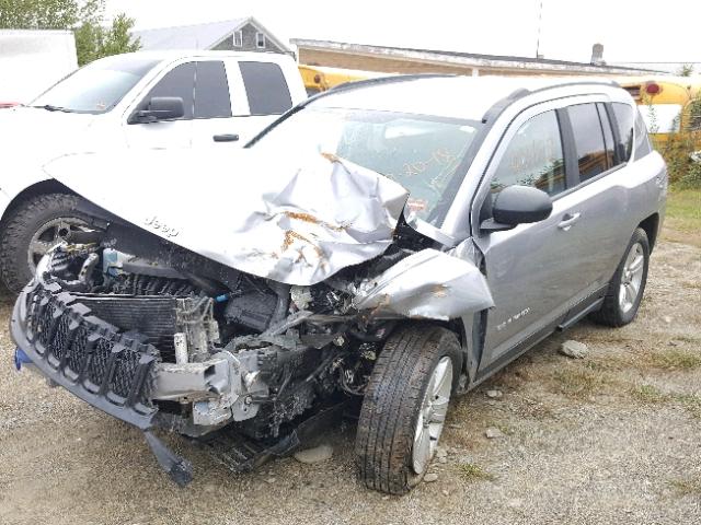 1C4NJDBB3GD610261 - 2016 JEEP COMPASS SP 灰色 照片 2