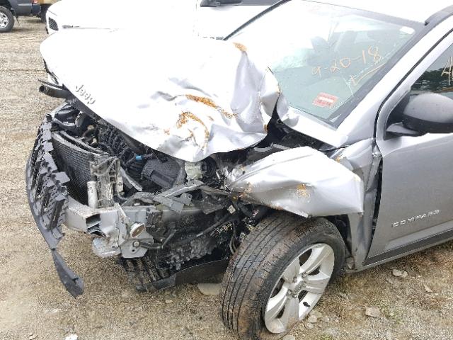 1C4NJDBB3GD610261 - 2016 JEEP COMPASS SP 灰色 照片 9