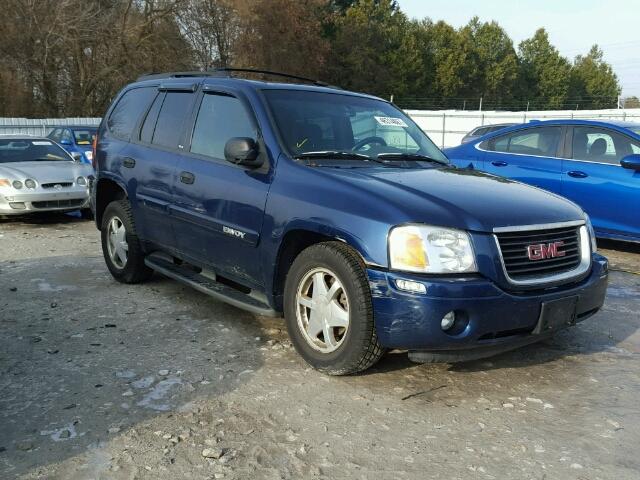 1GKDT13S622187123 - 2002 GMC ENVOY BLUE photo 1