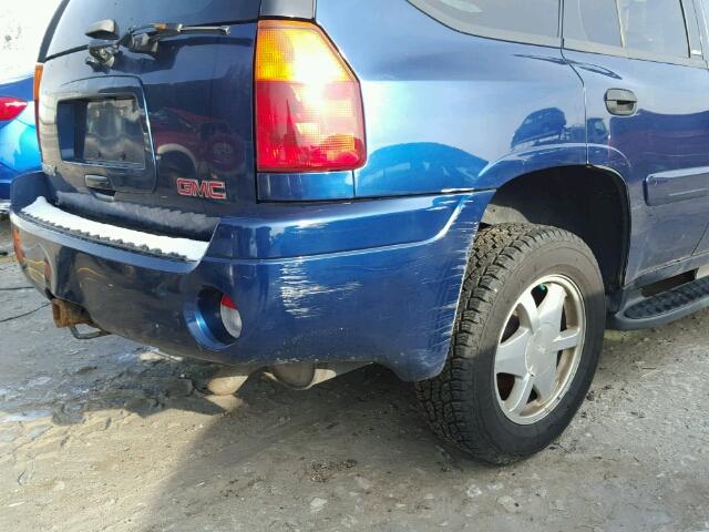 1GKDT13S622187123 - 2002 GMC ENVOY BLUE photo 10