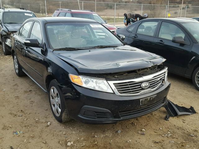 KNAGG4A87A5427568 - 2010 KIA OPTIMA LX BLACK photo 1