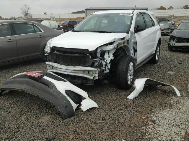 2GNALBEK8G6218262 - 2016 CHEVROLET EQUINOX LS WHITE photo 2