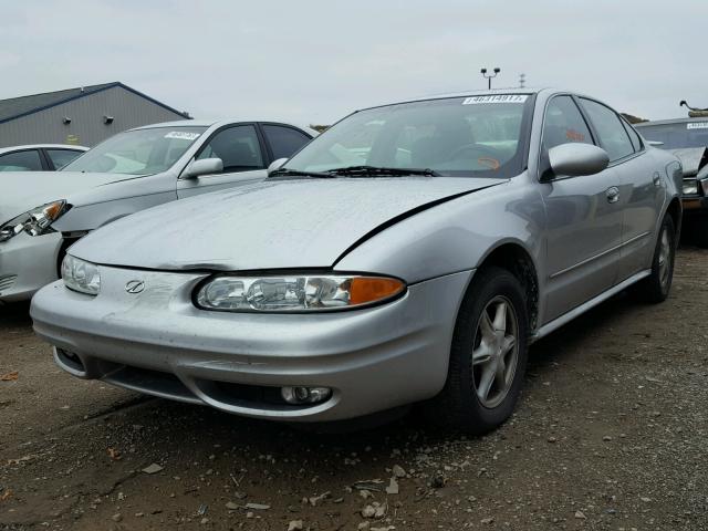 1G3NL52E31C138215 - 2001 OLDSMOBILE ALERO SILVER photo 2