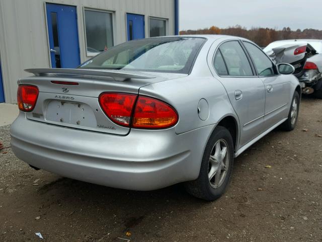 1G3NL52E31C138215 - 2001 OLDSMOBILE ALERO SILVER photo 4