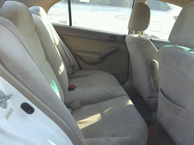 2HGES25791H606672 - 2001 HONDA CIVIC EX 白色 照片 6