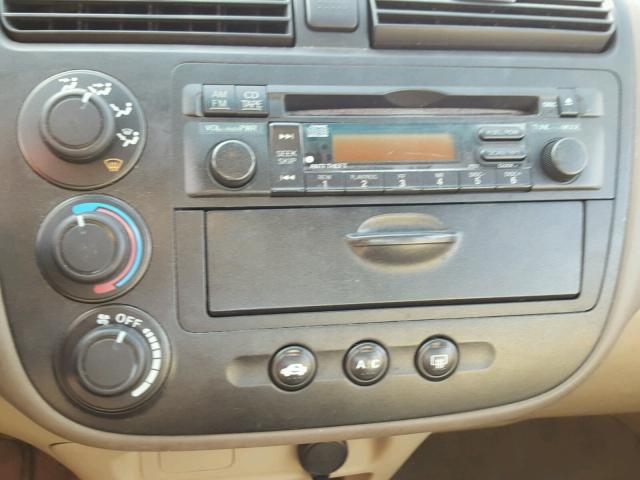 2HGES25791H606672 - 2001 HONDA CIVIC EX 白色 照片 9