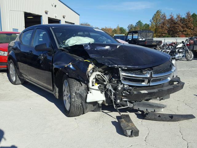 1B3BD4FB6BN506453 - 2011 DODGE AVENGER EX BLUE photo 1