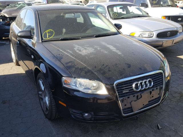 WAUDF78E27A198879 - 2007 AUDI A4 2.0T QU BLACK photo 1