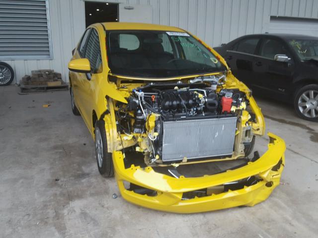 3HGGK5H45JM703252 - 2018 HONDA FIT LX أصفر صورة 1