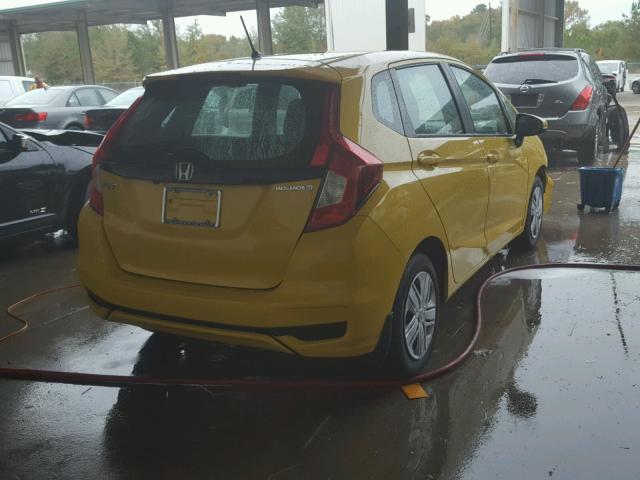 3HGGK5H45JM703252 - 2018 HONDA FIT LX أصفر صورة 4