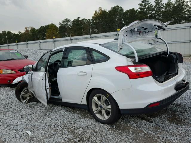 1FADP3F24EL409704 - 2014 FORD FOCUS SE WHITE photo 3