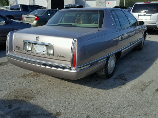 1G6KD52Y9TU299002 - 1996 CADILLAC DEVILLE BEIGE photo 4