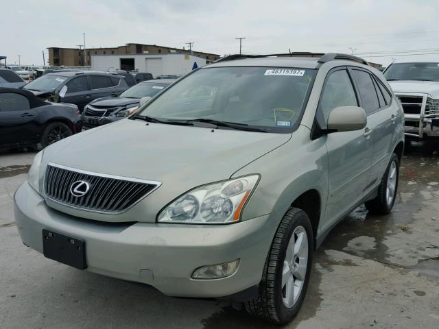 JTJGA31U550045051 - 2005 LEXUS RX 330 SILVER photo 2