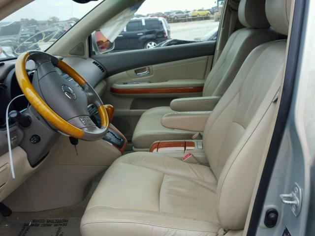 JTJGA31U550045051 - 2005 LEXUS RX 330 SILVER photo 5