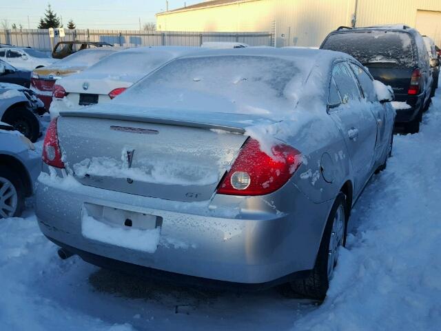 1G2ZH528354115969 - 2005 PONTIAC G6 GT SILVER photo 4