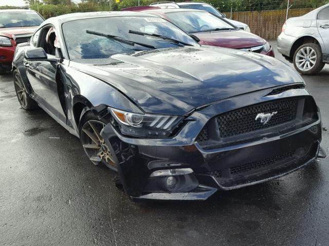 1FA6P8CF2G5231344 - 2016 FORD MUSTANG GT BLACK photo 1