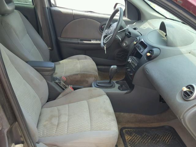 1G8AJ58F76Z191843 - 2006 SATURN ION LEVEL RED photo 5