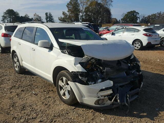 3C4PDCBGXCT161302 - 2012 DODGE JOURNEY SX WHITE photo 1