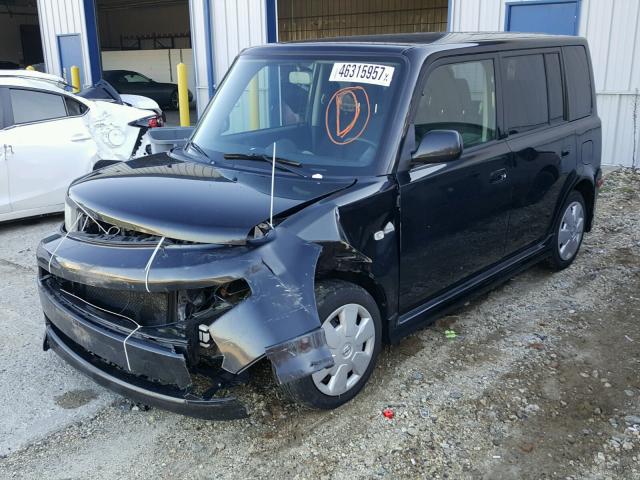 JTLKT324864097634 - 2006 TOYOTA SCION BLACK photo 2