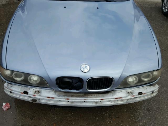 WBADT43473G035478 - 2003 BMW 525 BLUE photo 7